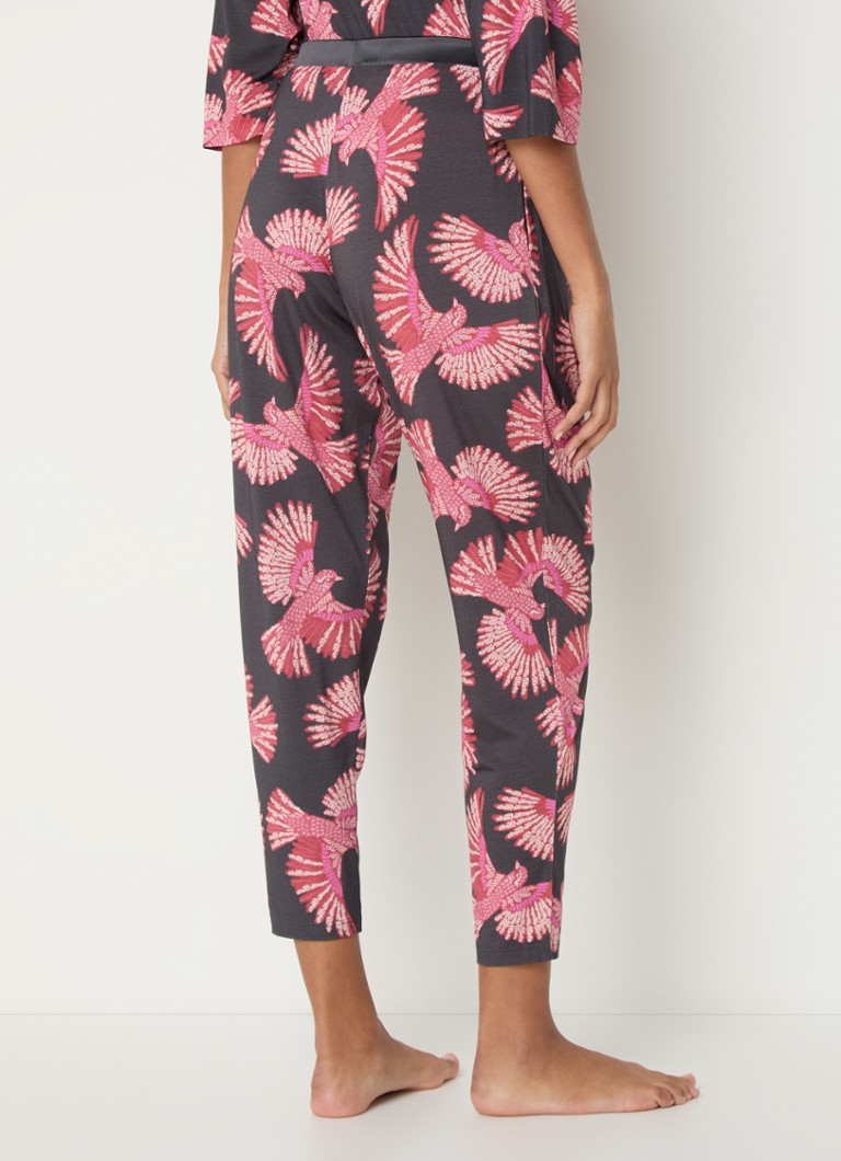 Mey Flying Bird pajama pants with print