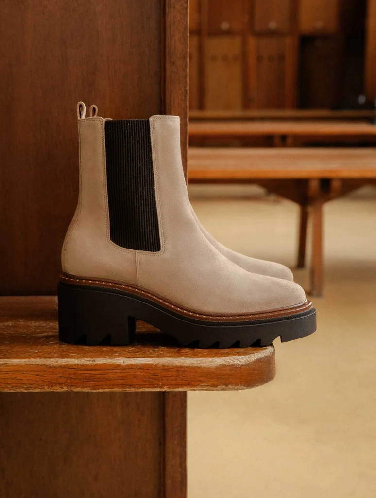 Cameron - Taupe Mohair