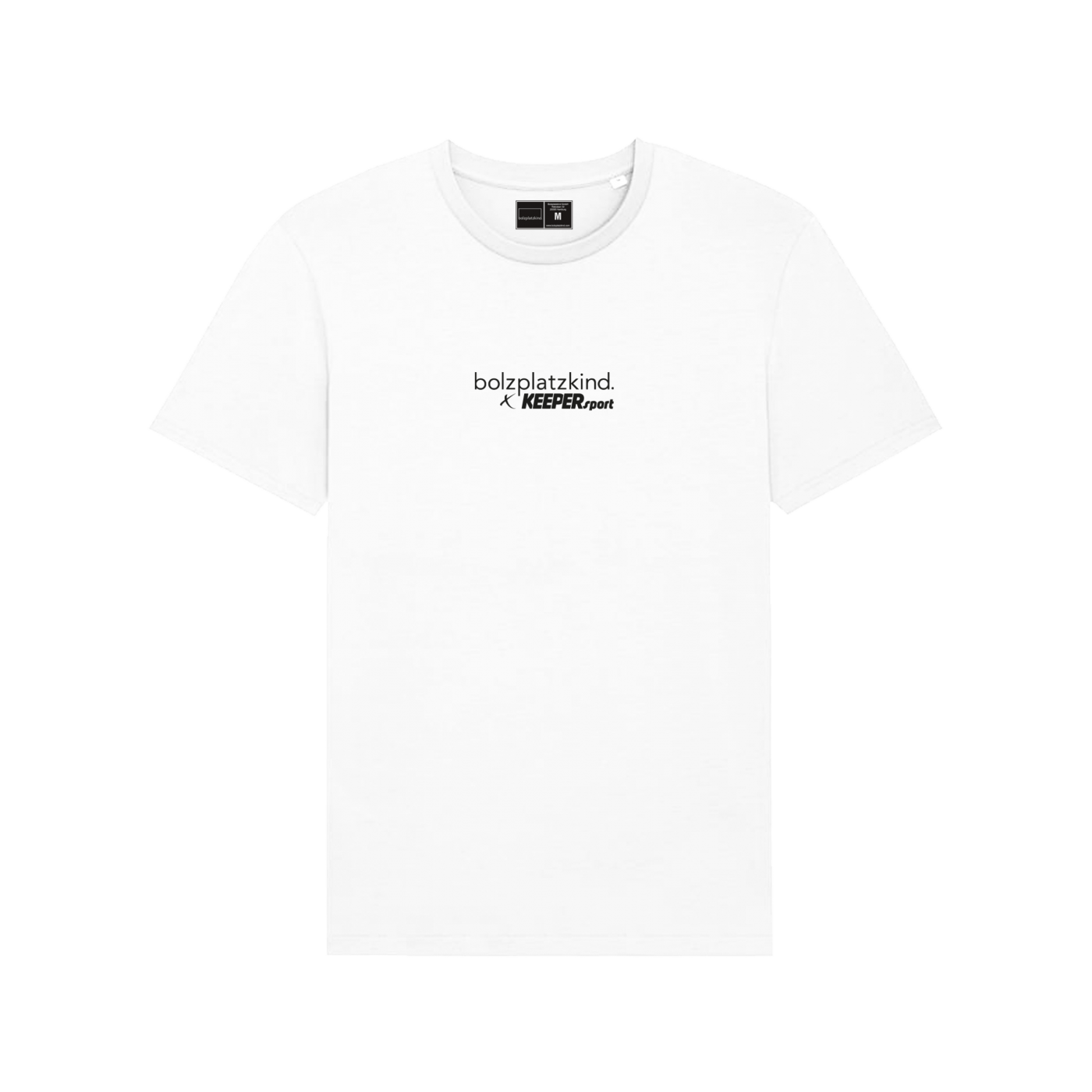Bolzplatzkind X Keepersport "Story" T-Shirt Weiss