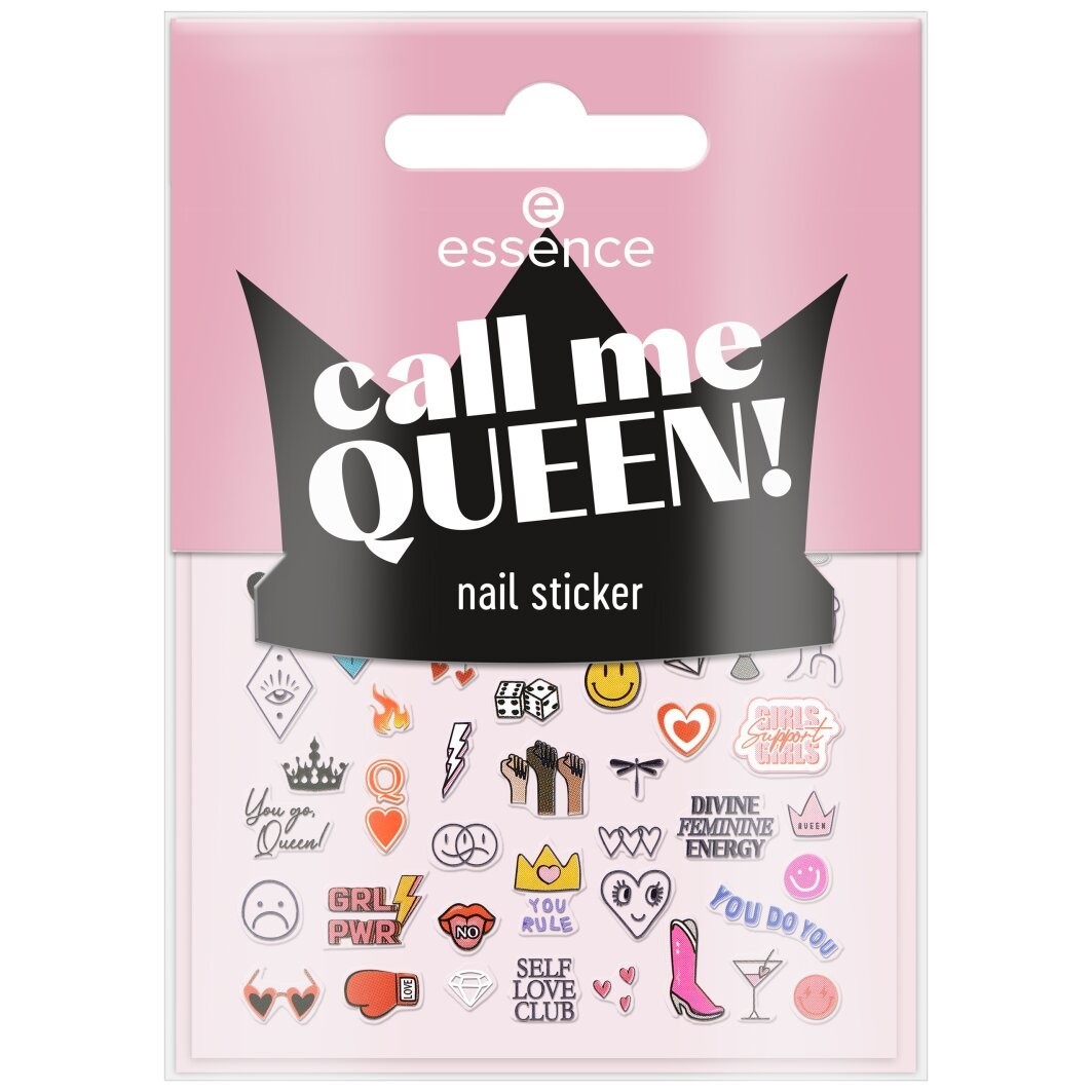 Call me QUEEN! nail sticker