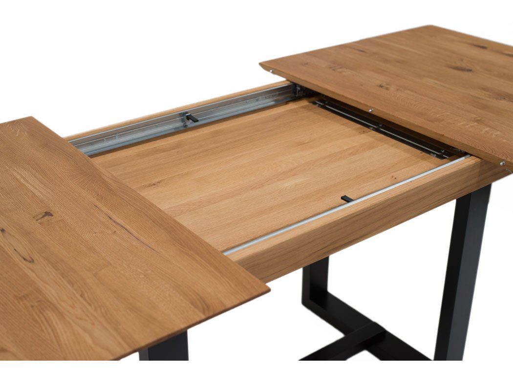 expendio Eckbankgruppe Gunar 1XL, (komplette Tischgruppe, Spar-Set, 4-tlg), Tisch Gunar rustikal + Eckbank Gelia 3 + Bank Gelia 3 + Stuhl Picante
