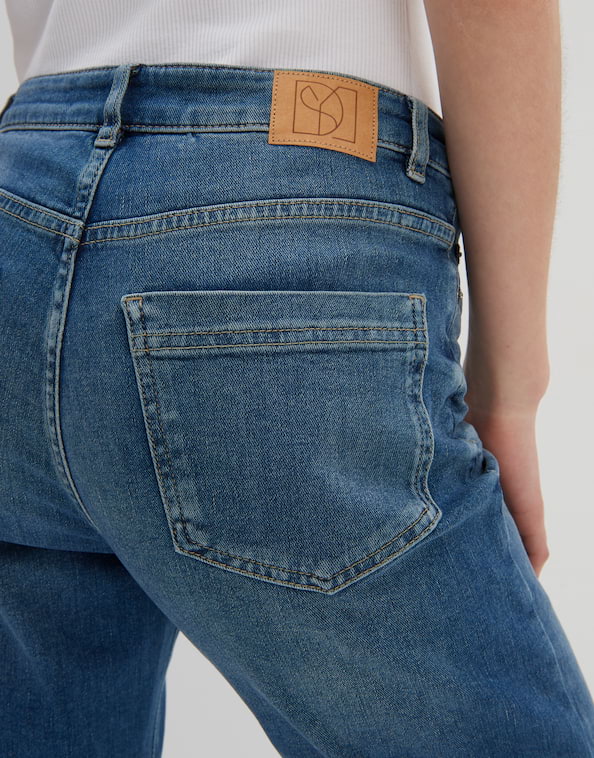 Cropped Relaxed Jeans Corah