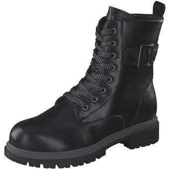 Claudia Ghizzani Schnür Boots in schwarz