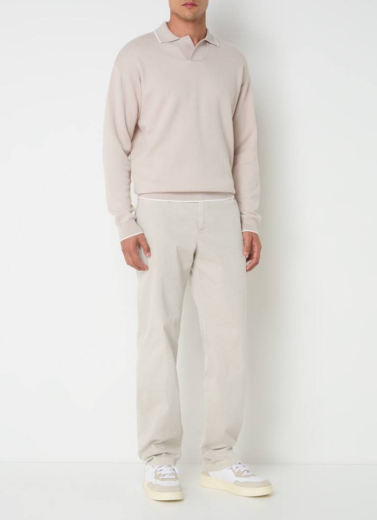 Pantaloni chino largi cu buzunare de la Boggi Milano