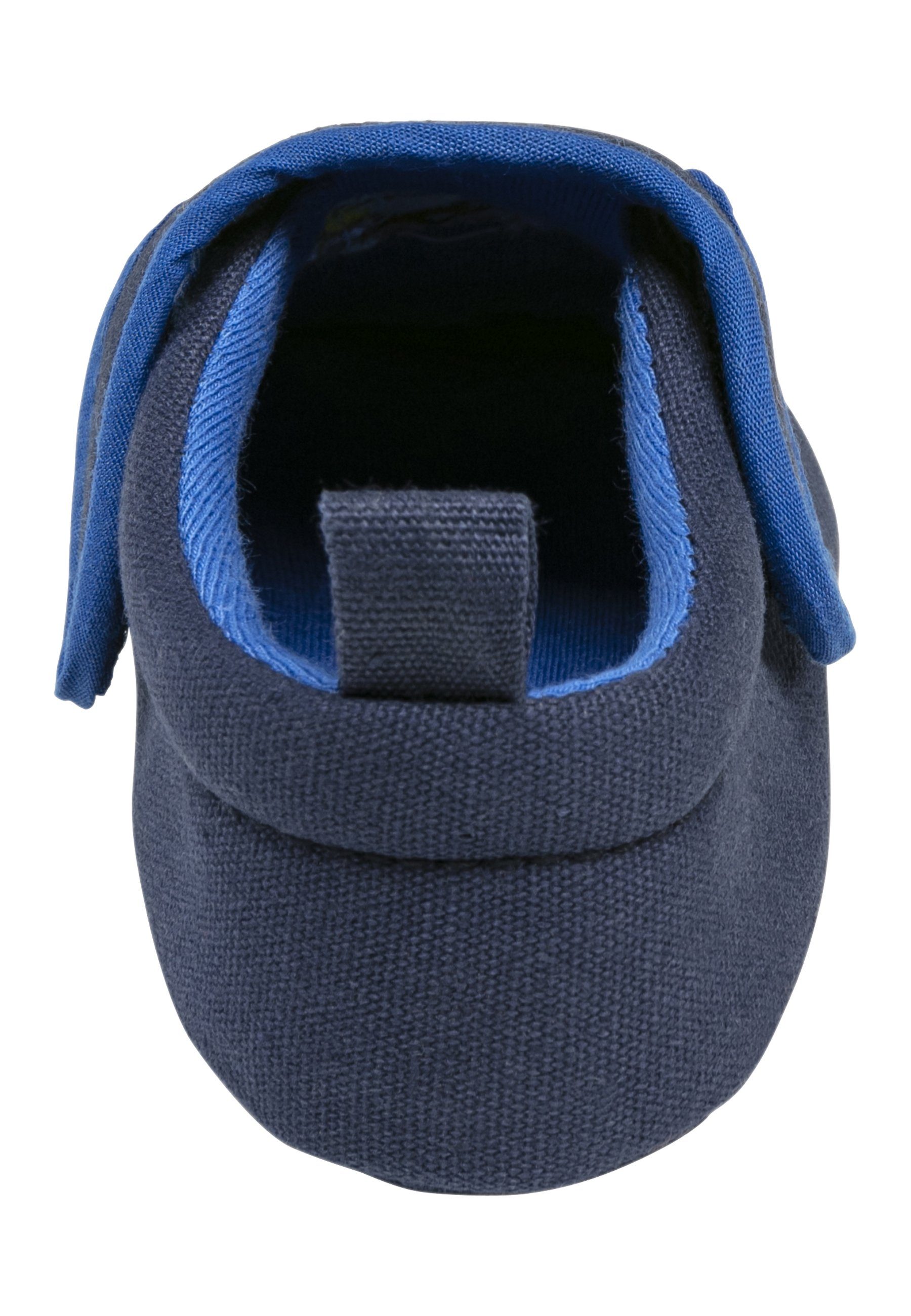 Sterntaler® Babykrabbelschuh Krabbelschuh (1-tlg., Hausschuhe mit süßen Stickmotiven, Babyschuhe weich) Krabbelschuhe Baby mit Klettverschluss und Anti-Rutsch-Sohle