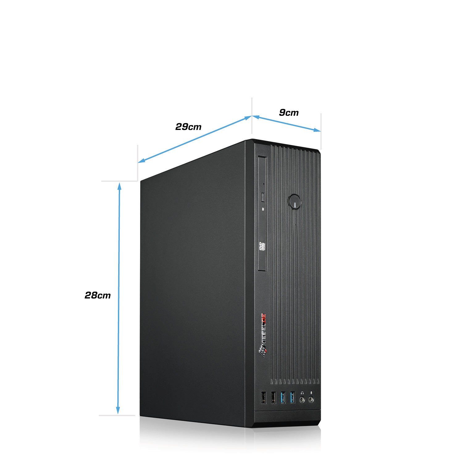 Kiebel Premium PC Slim 11 Business-PC (Intel Core i5 Intel Core i5-11400, UHD Graphics 730, 16 GB RAM, 500 GB SSD, Luftkühlung)