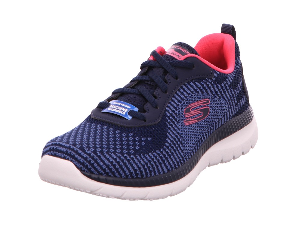 SKECHERS Freizeit Schnürer blau BOUNTIFUL - PURIST,Blau