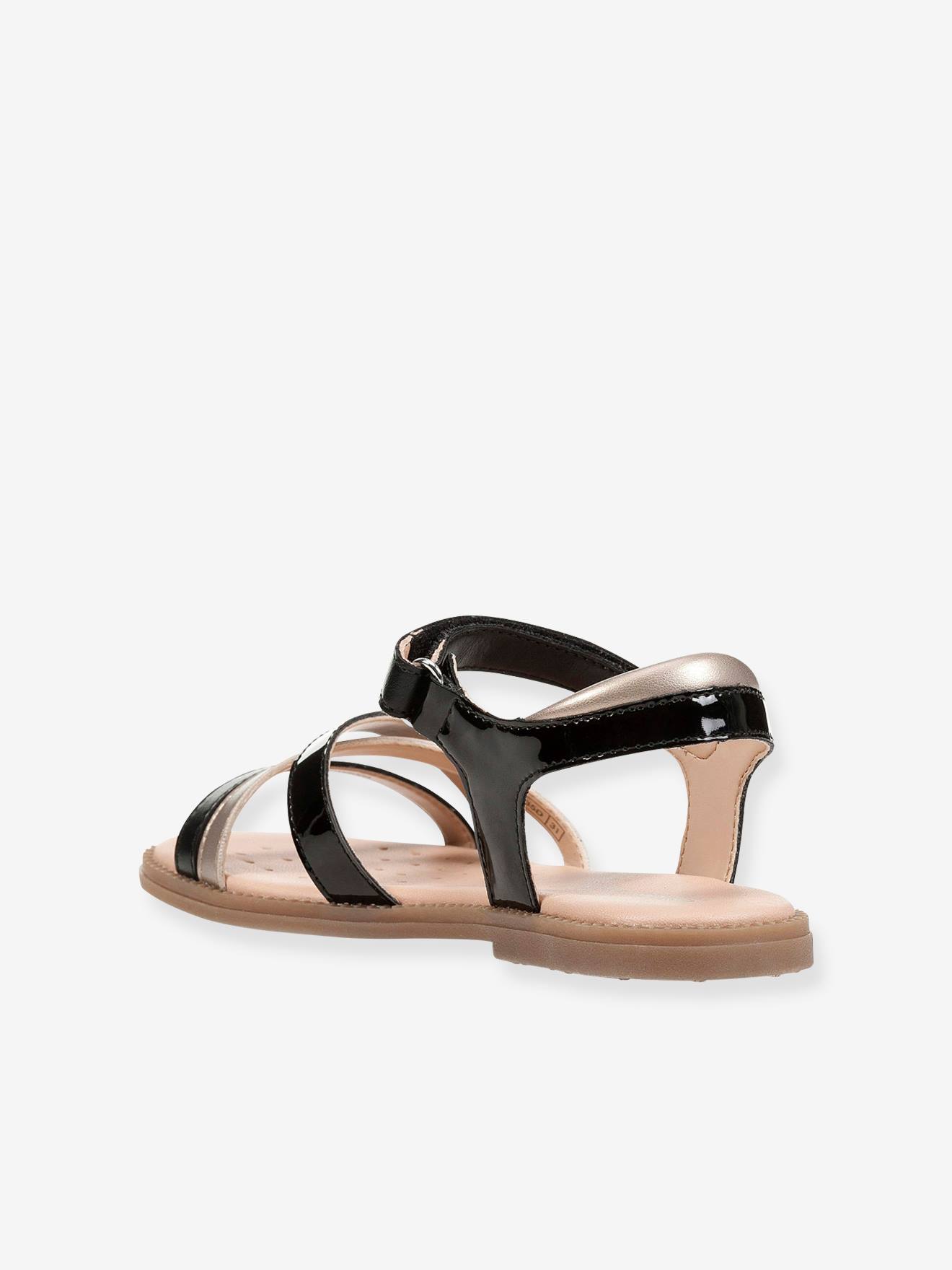 Sandales fille Karly GEOX® black platinium