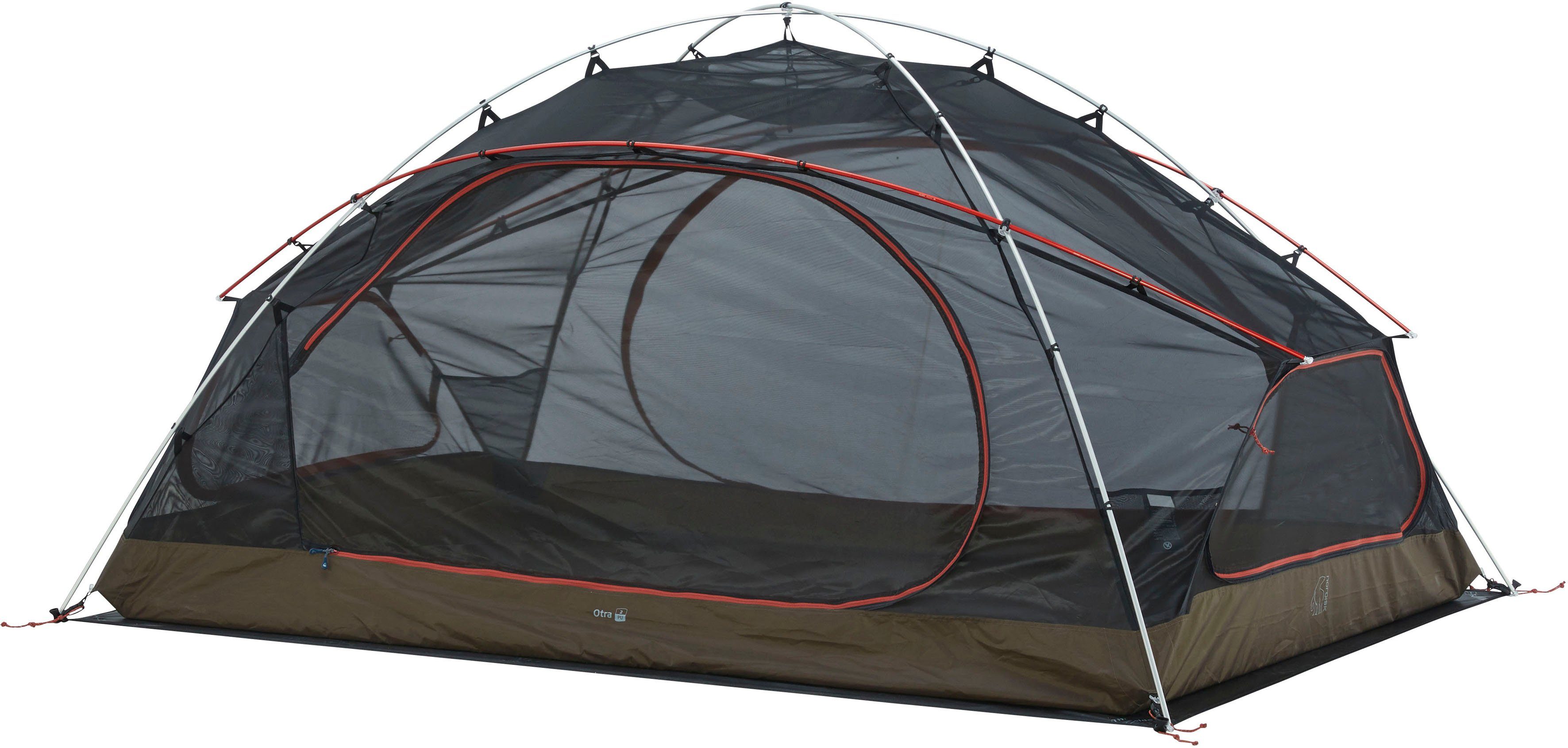 Nordisk Geodätzelt Otra 2 PU Tent Dark Olive, Personen: 2 (Packung, 1 tlg)
