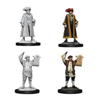 Mayor & Town Crier: Wizkids Deep Cuts Unpainted Miniatures