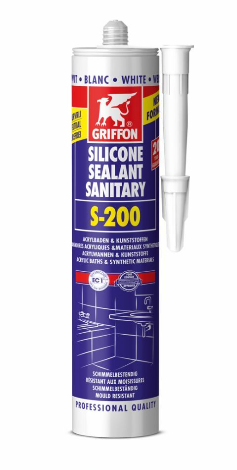 Griffon 6315507 Silicone Sanitário S-200 300 ml com