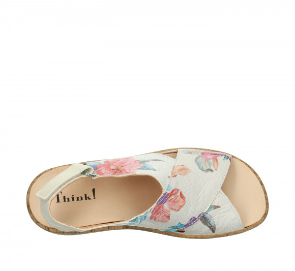 KATE Plateau-Sandale - Ivory/Kombi