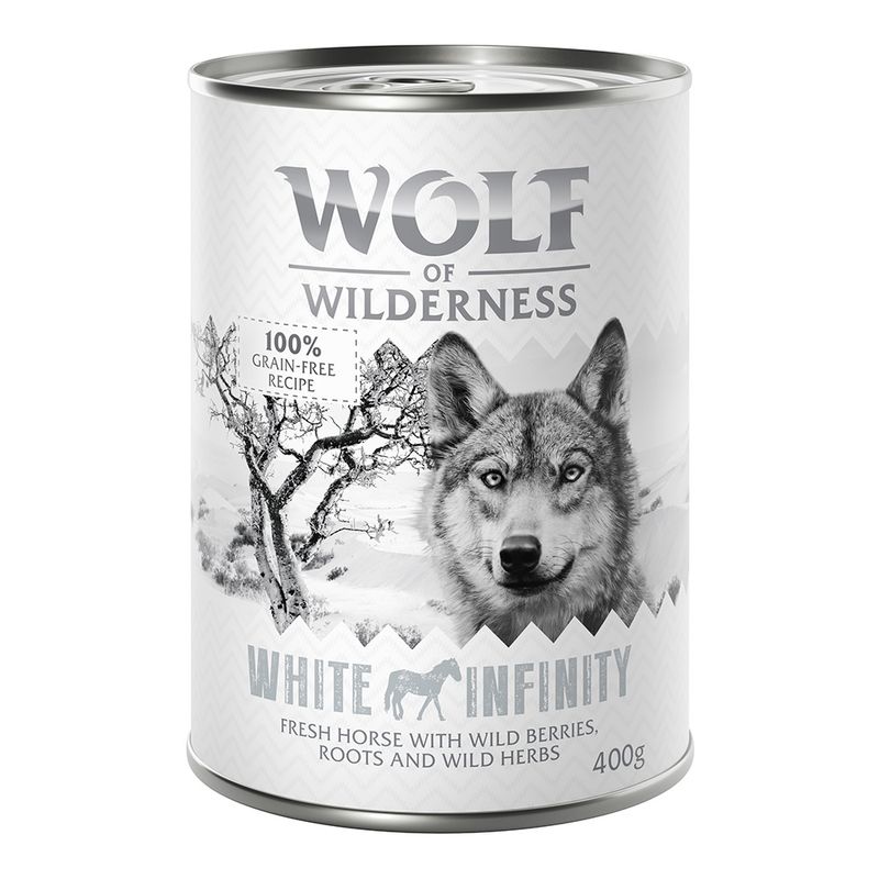 Wolf of Wilderness Adult 6 x 400 g - Single Protein