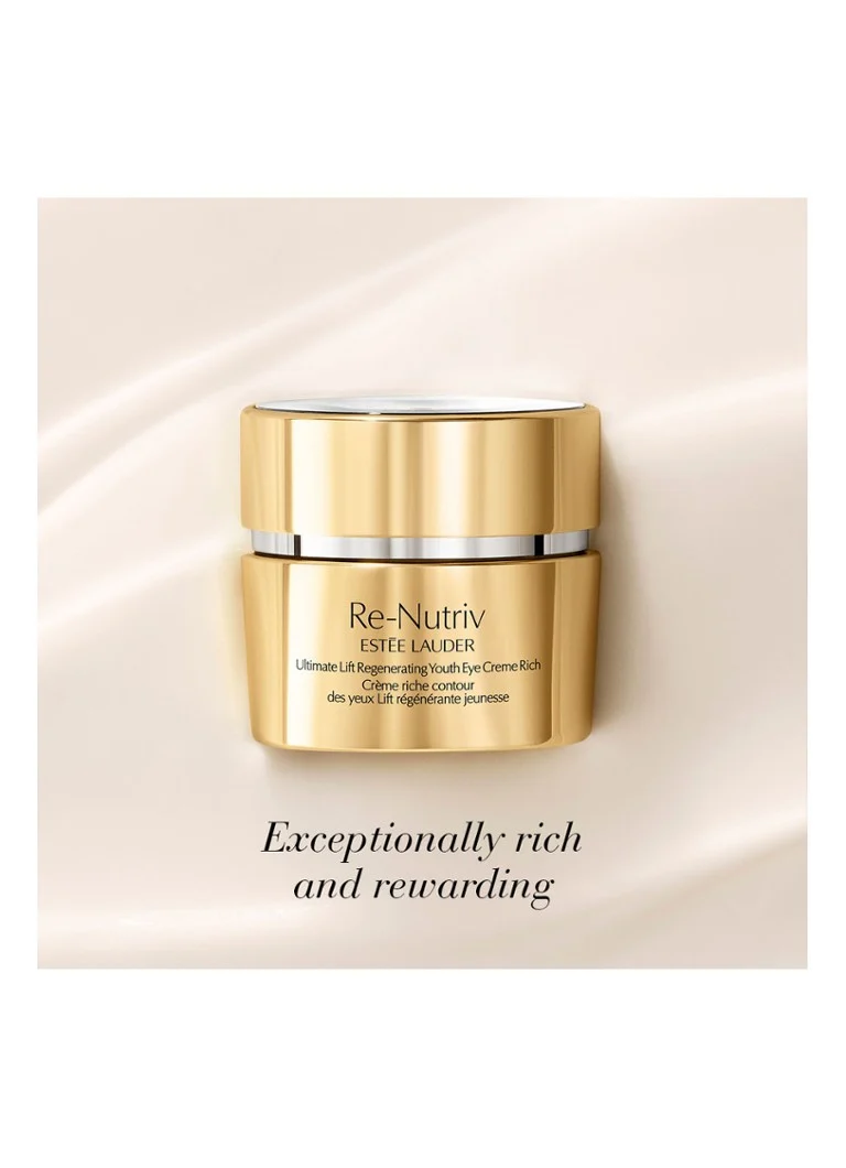 Estée Lauder Re-Nutriv Ultimate Lift Regenerating Youth Eye Cream Rich - acu krēms