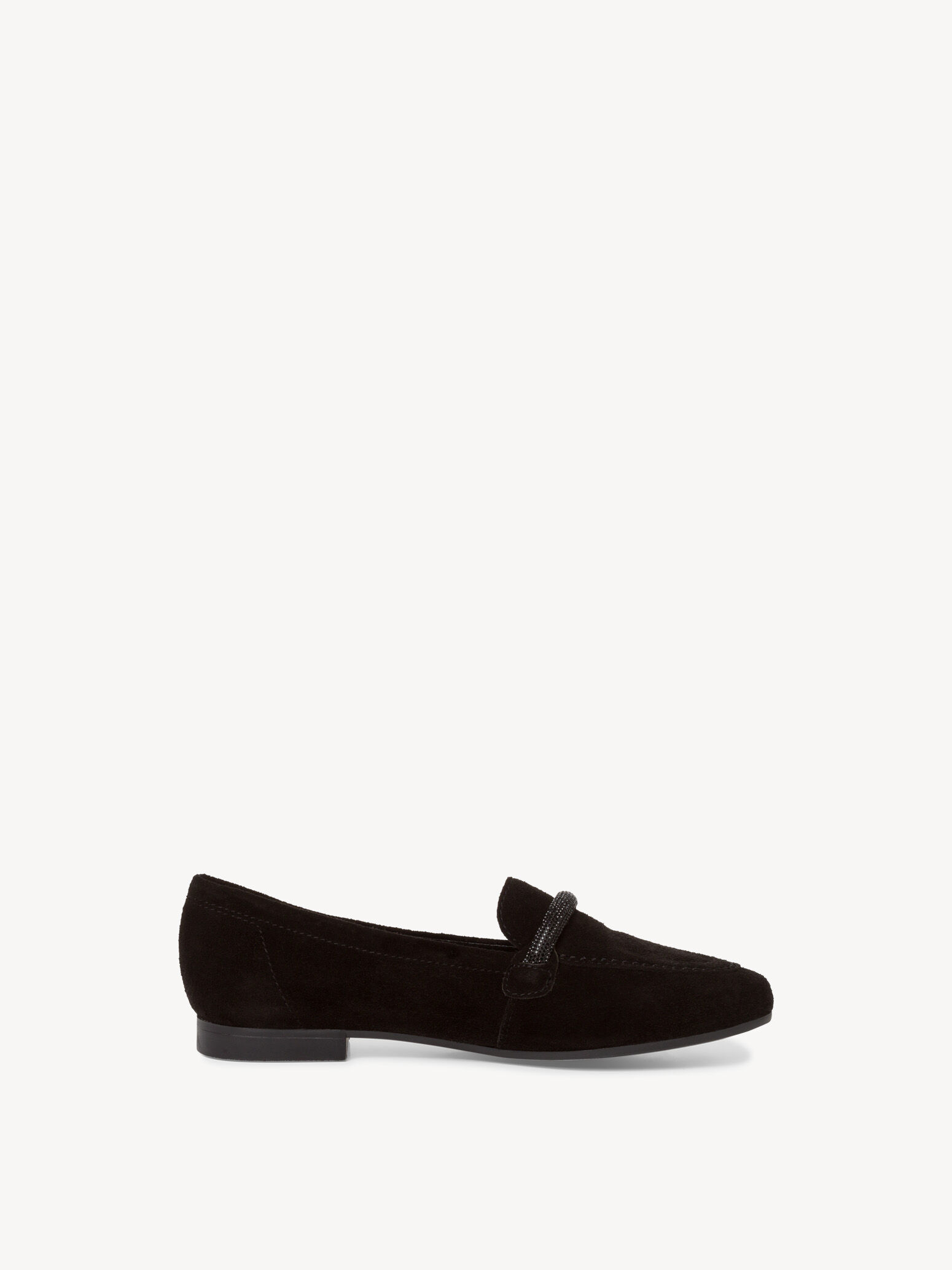 Slipper en cuir - noir