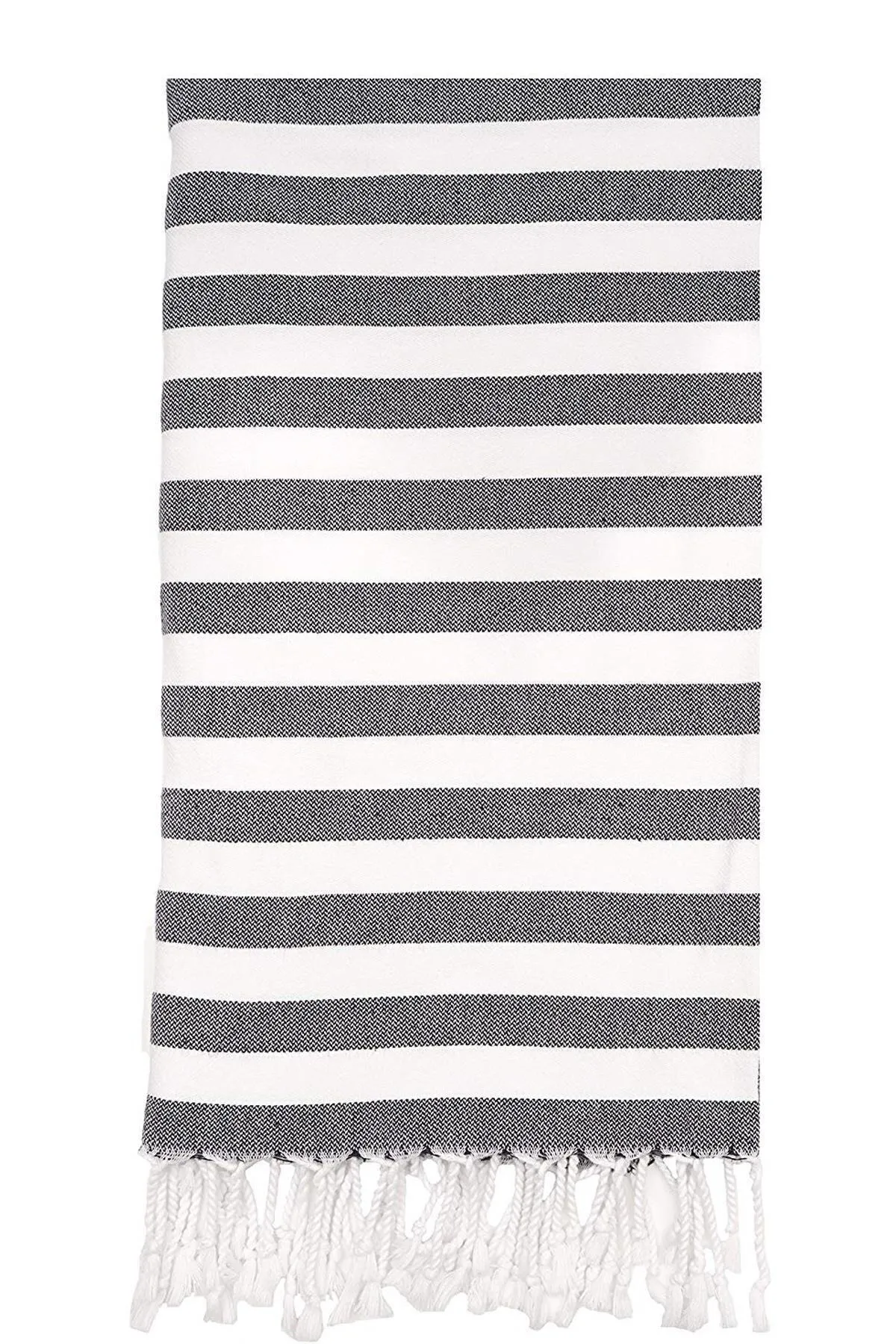 Zeynep Tekstil  Gestreiftes, 75 x 150 cm großes, ultraweiches Strandtuch