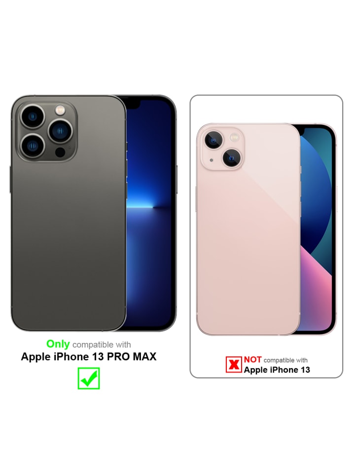 cadorabo Handykette für Apple iPhone 13 PRO MAX Hülle in LIQUID SCHWARZ günstig kaufen onesize