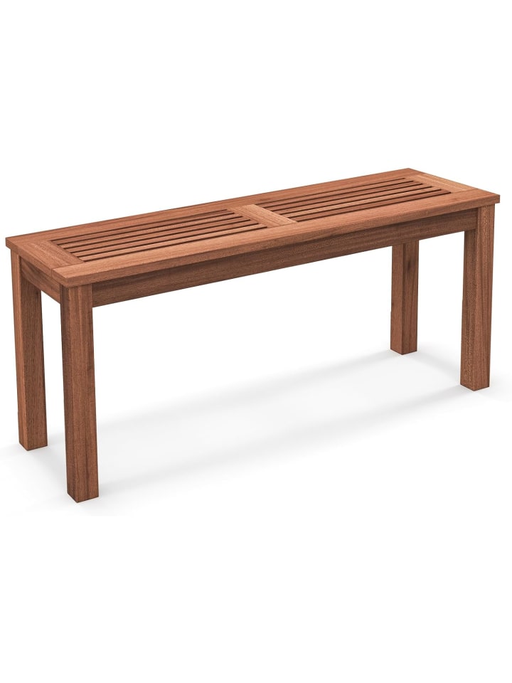 COSTWAY Gartenbank 2-Sitzer in Braun günstig kaufen onesize