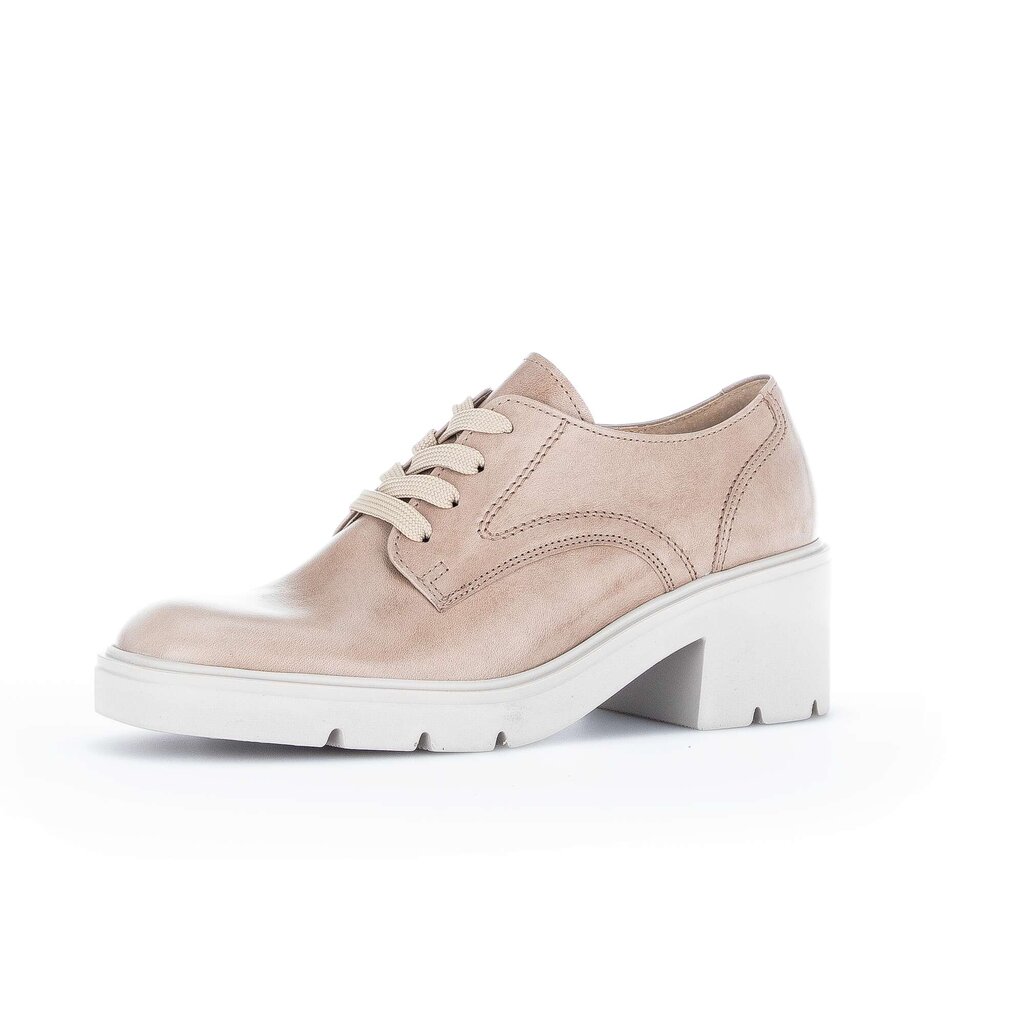 Gabor fashion Schnürschuh beige