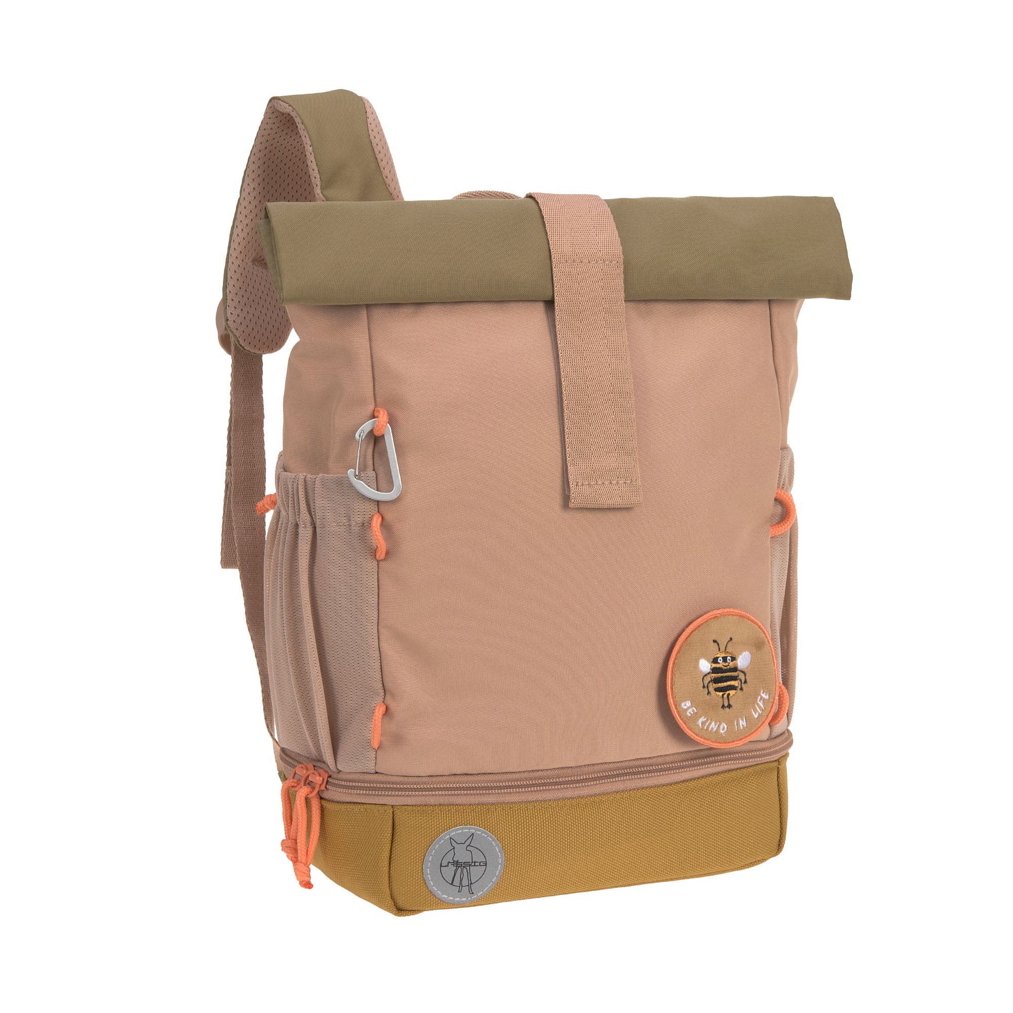 Kindergartenrucksack Rolltop - Nature, Braun