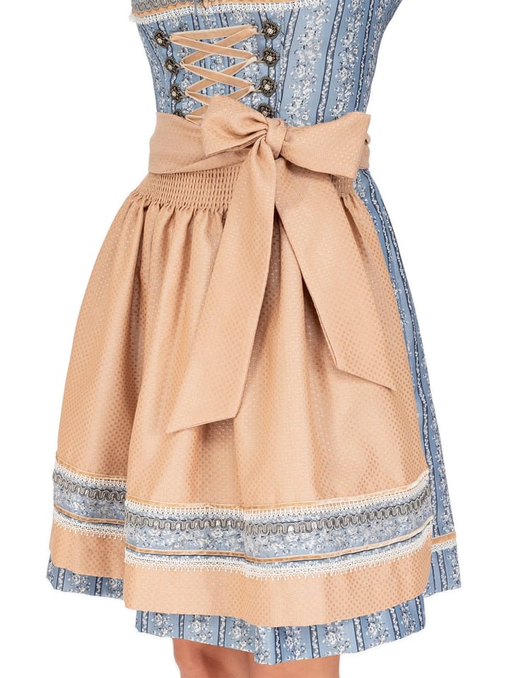 KRÜGER Mini Dirndl EIKE in hellblau günstig kaufen