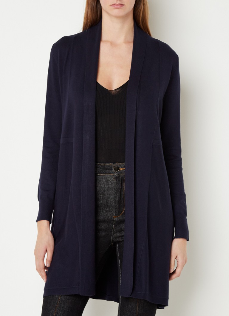 Cardigan lung Phase Eight Lili Marine 08
