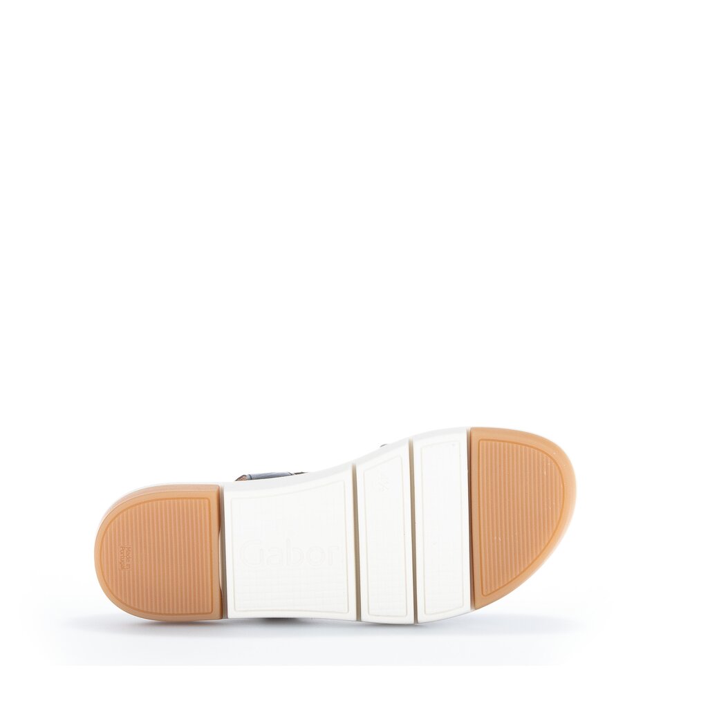 Gabor fashion Plateau Sandale blau
