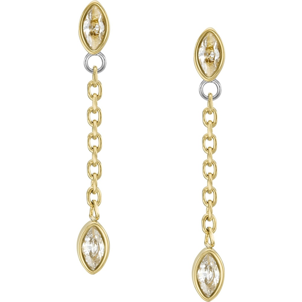 Fossil Boucles d'oreilles Acier inoxydable Boucles d'oreilles