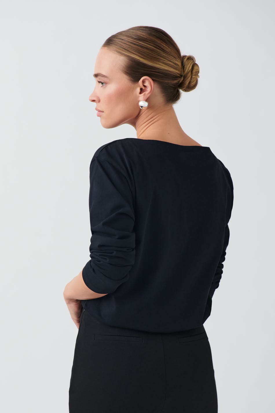 Boatneck ls tee