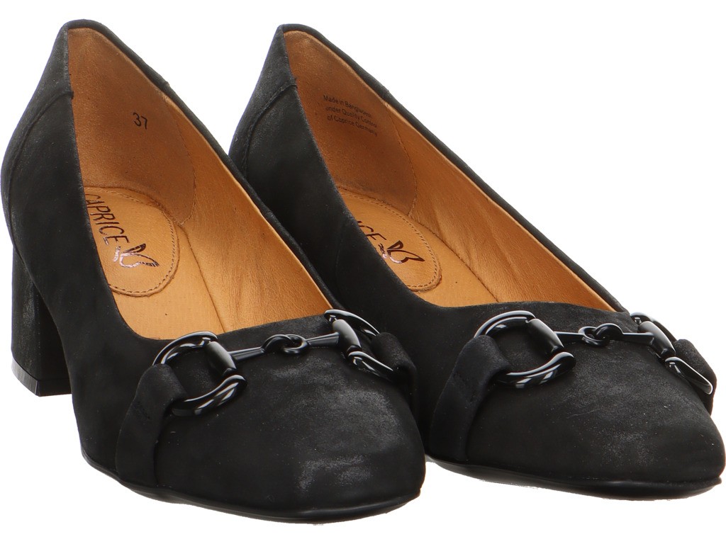 CAPRICE Modische Pumps schwarz black pearl