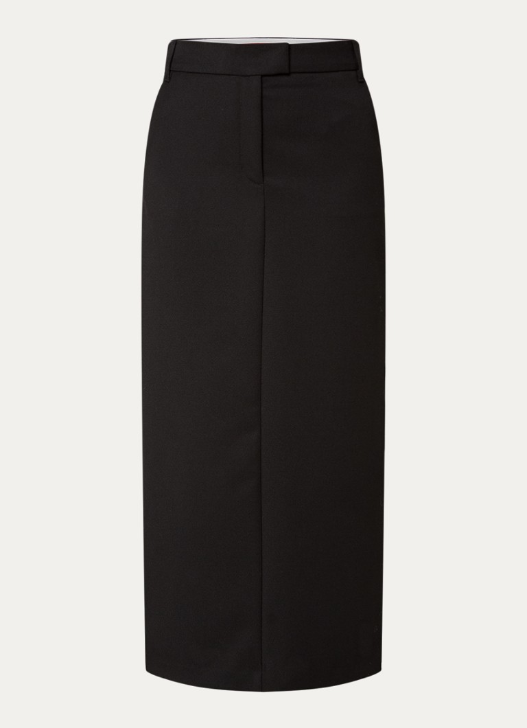 Fustă midi Paese Max & Co cu buzunare laterale