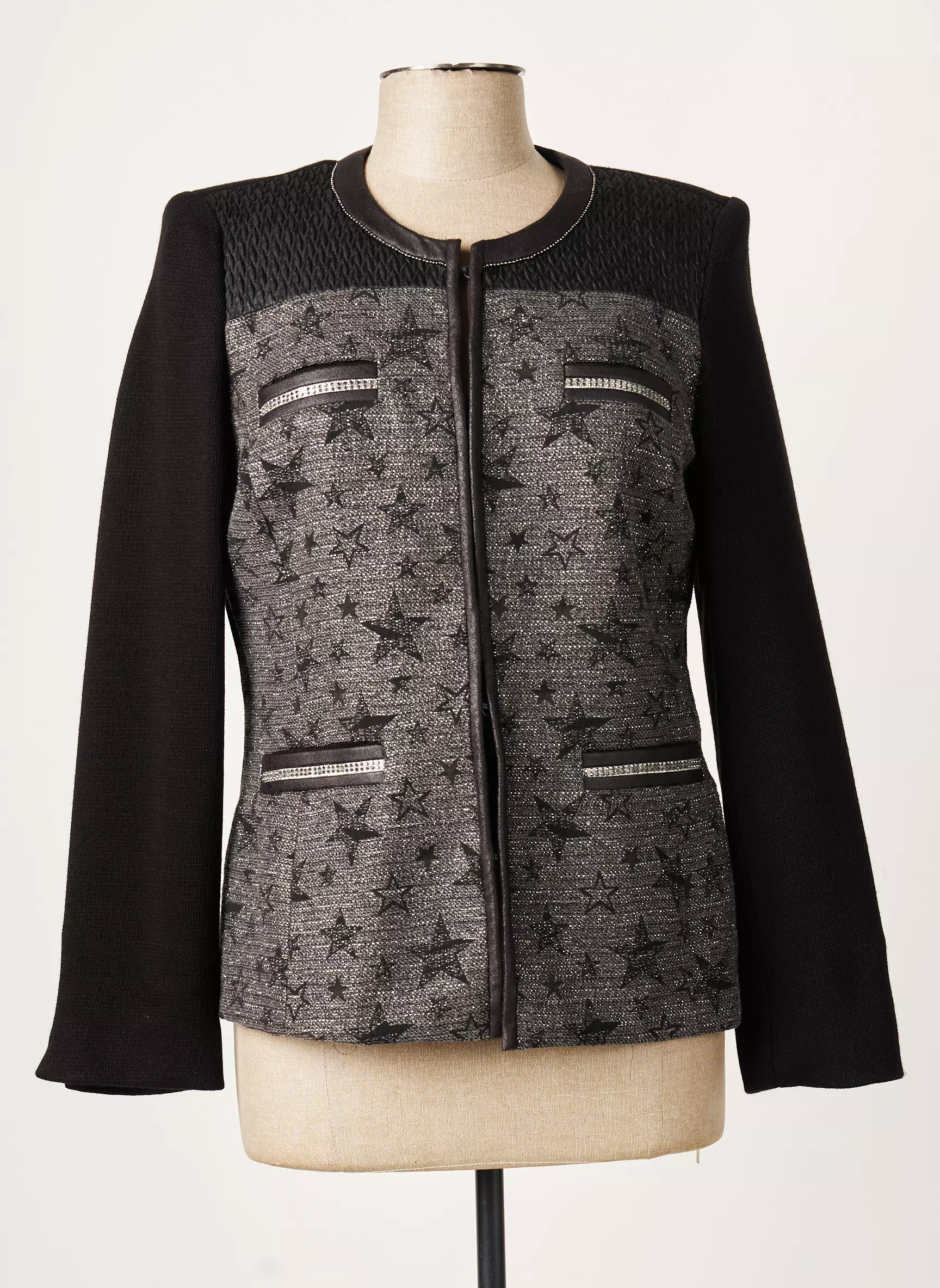 Meri Esca Vestecasual Femme couleur noir