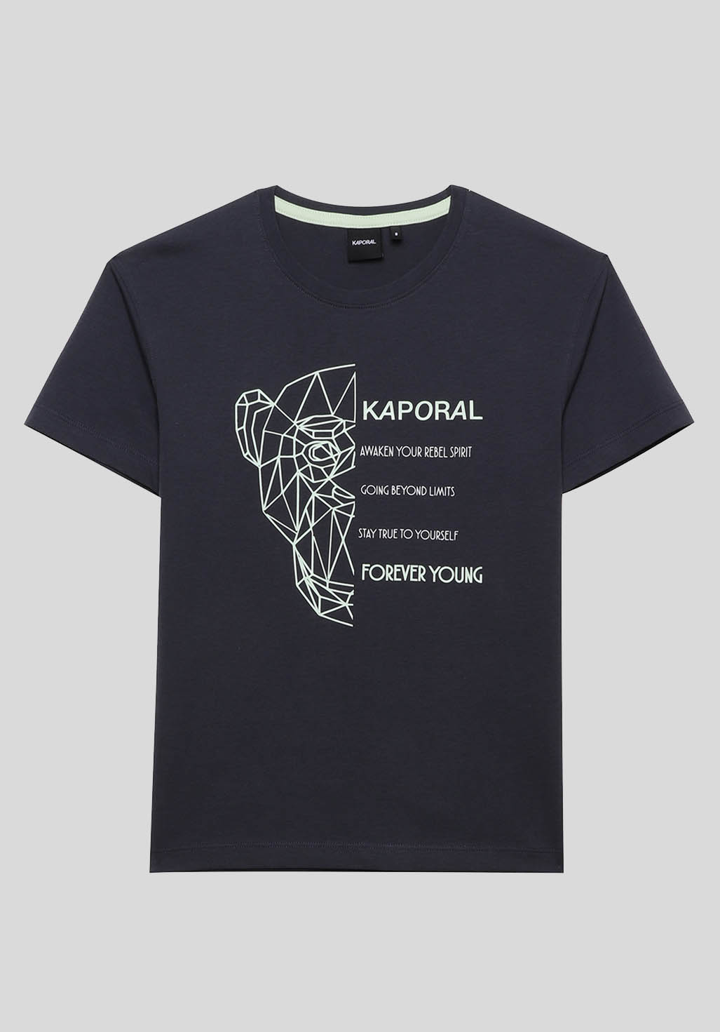 OPIK   T-shirt bleu garçon 100% coton