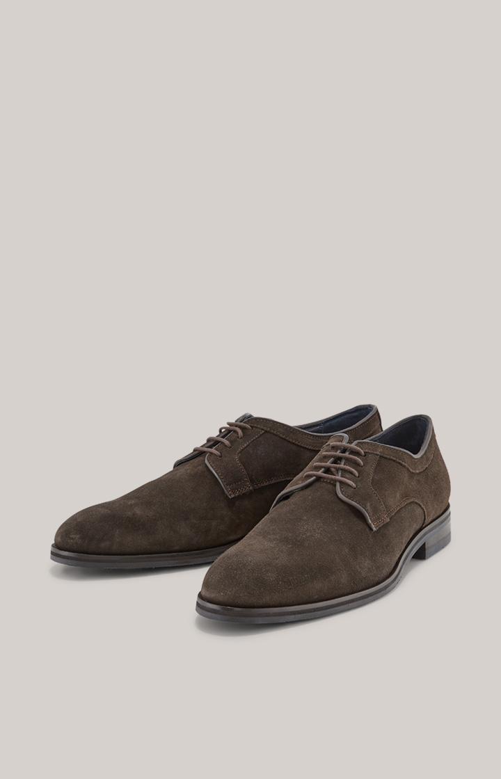 Lace-Up Velluto Kleitos in Dunkelbraun