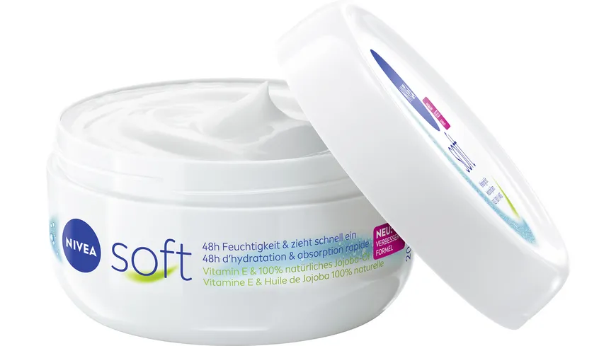 NIVEA soft Creme Erfrischende Feuchtigkeitscreme 200 ml