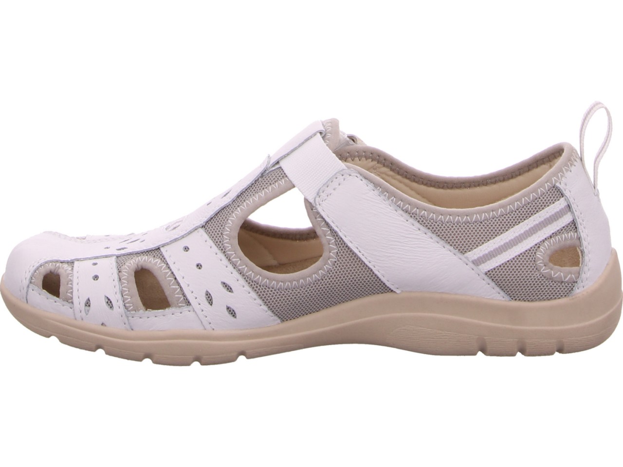 DIVERSE Sportliche Slipper weiss CLEVELAND
