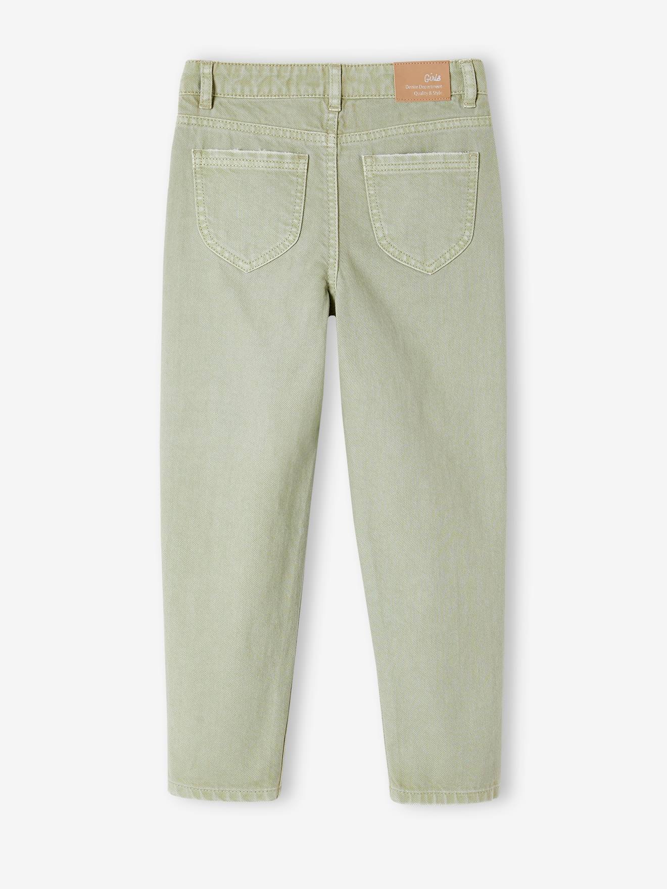 Vertbaudet Gerade Mädchen Hose, Hüftweite SLIM - blush