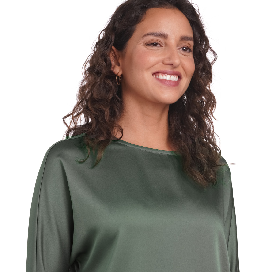 Damen Bluse aus Satin