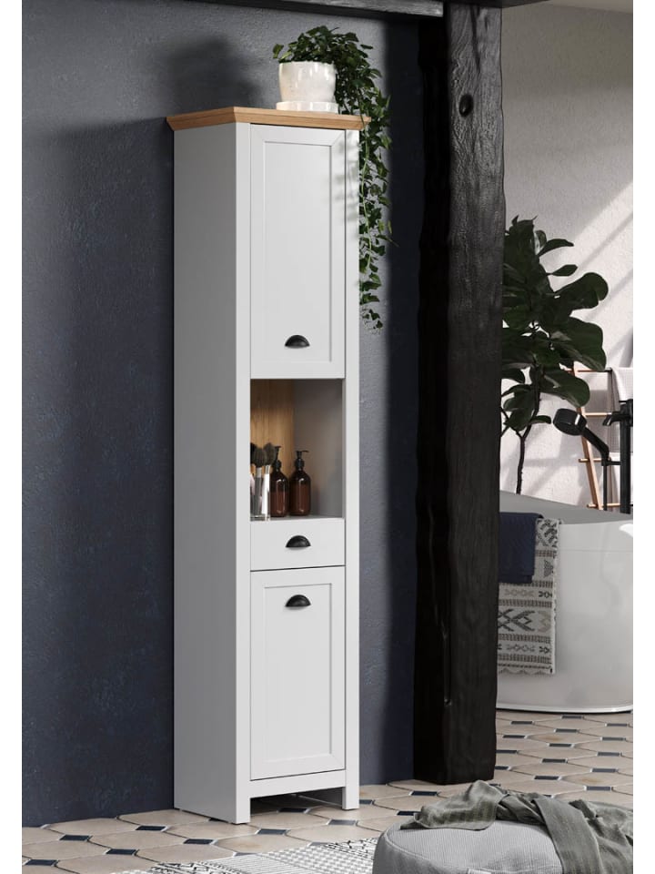 ebuy24 Badschrank Landside Grau 46 x 33 cm günstig kaufen onesize