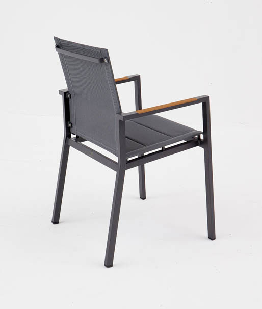 OUTDOORGartenstuhl Alu/Teak