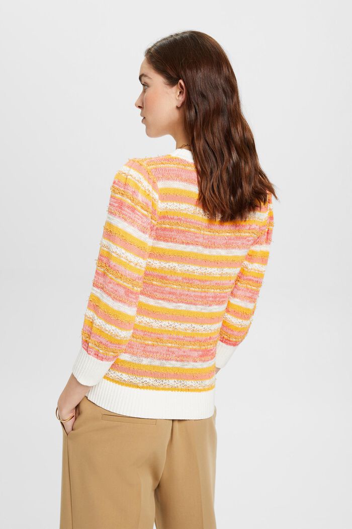 Pullover aus Materialmix