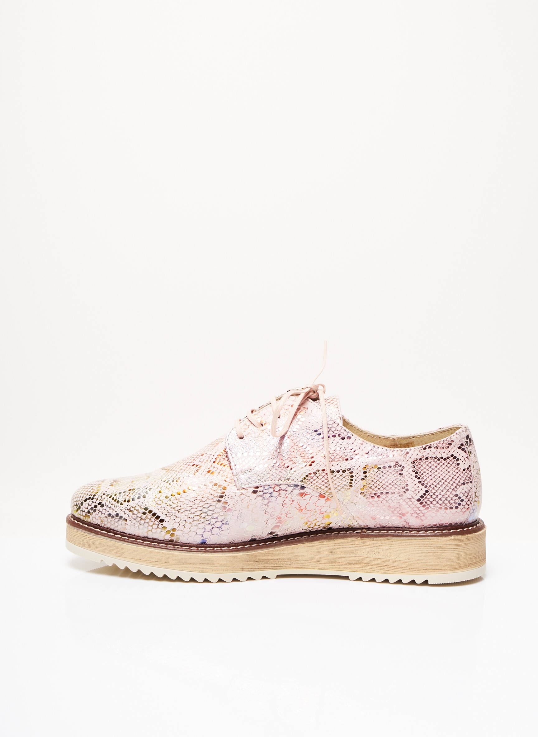 Folie S Derby Femme couleur rose