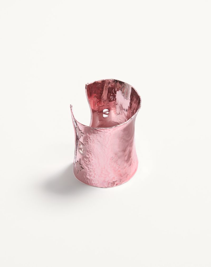Lamineret metalarmbånd med manchet
