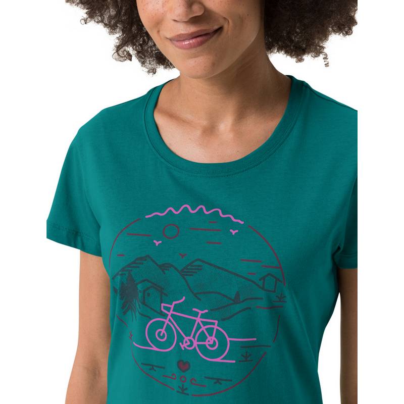 VAUDE Women's Cyclist T-Shirt V T-Shirt Damen