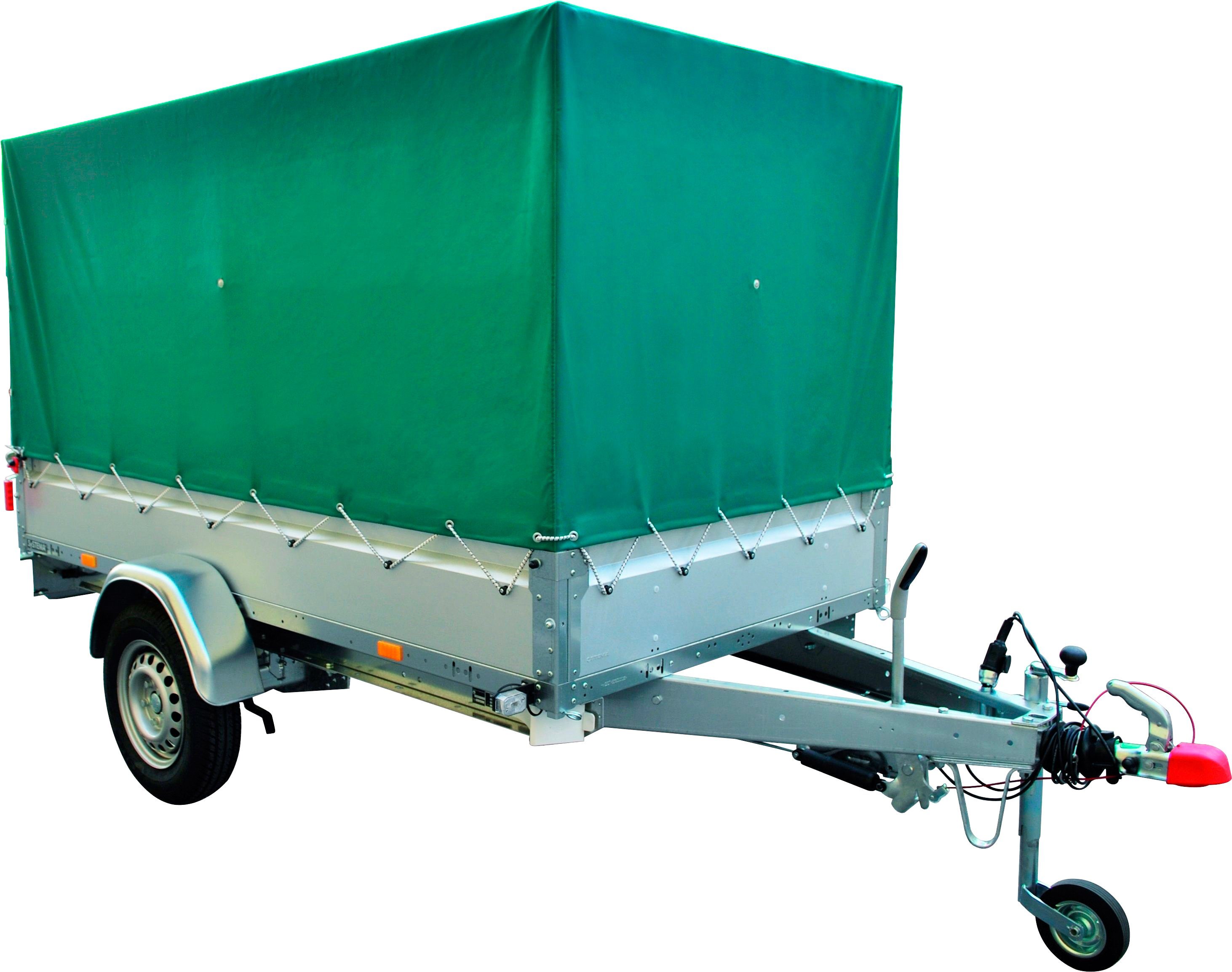 STEMA PKW-Anhänger BASIC ST 1000-25-13.1, max. 674 kg, inkl. Plane