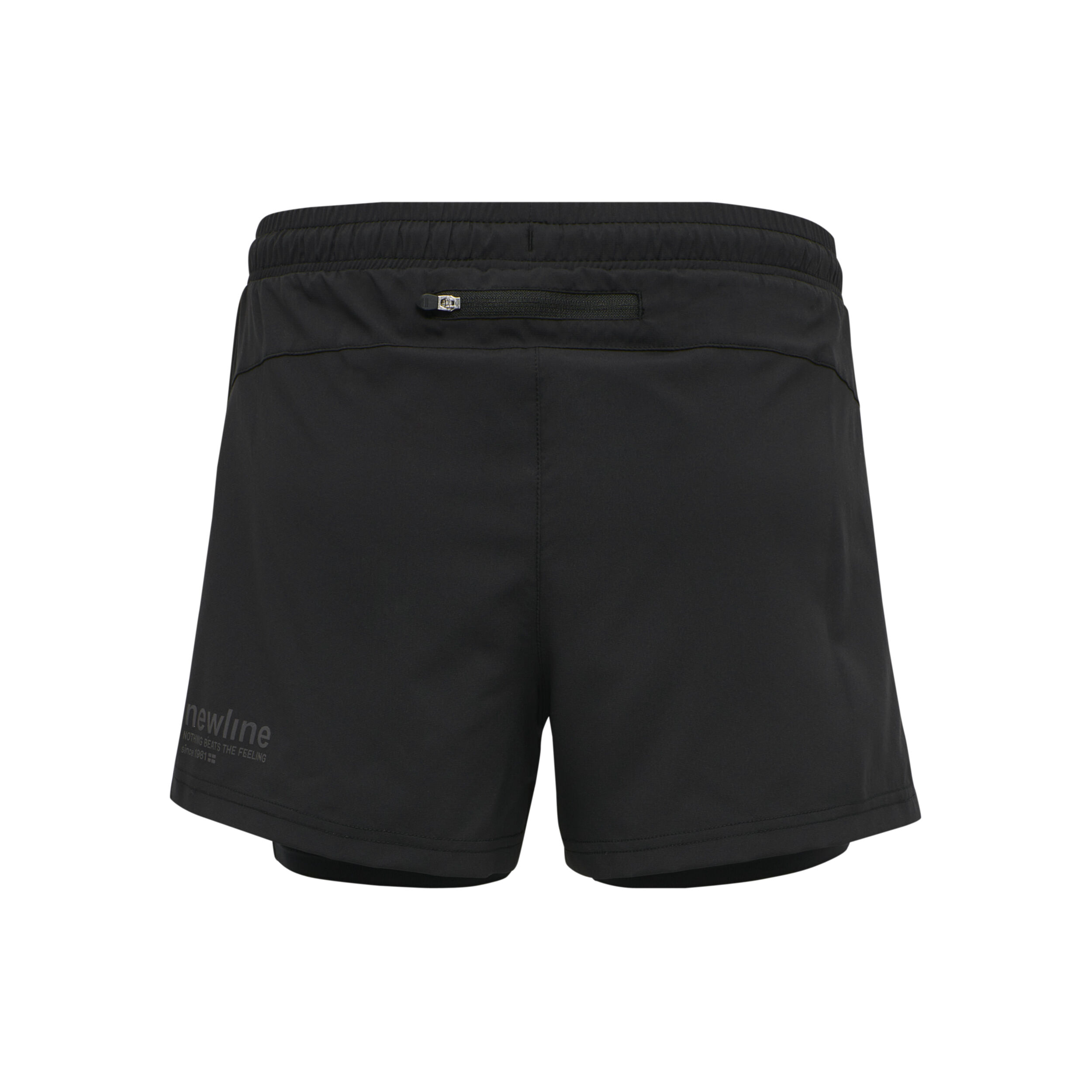 2in1 Shorts Damen - Schwarz