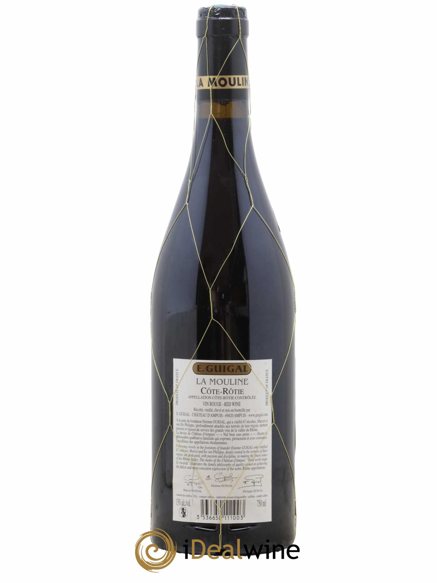 Côte-Rôtie La Mouline Guigal  2005 - Lot de 1 Bouteille