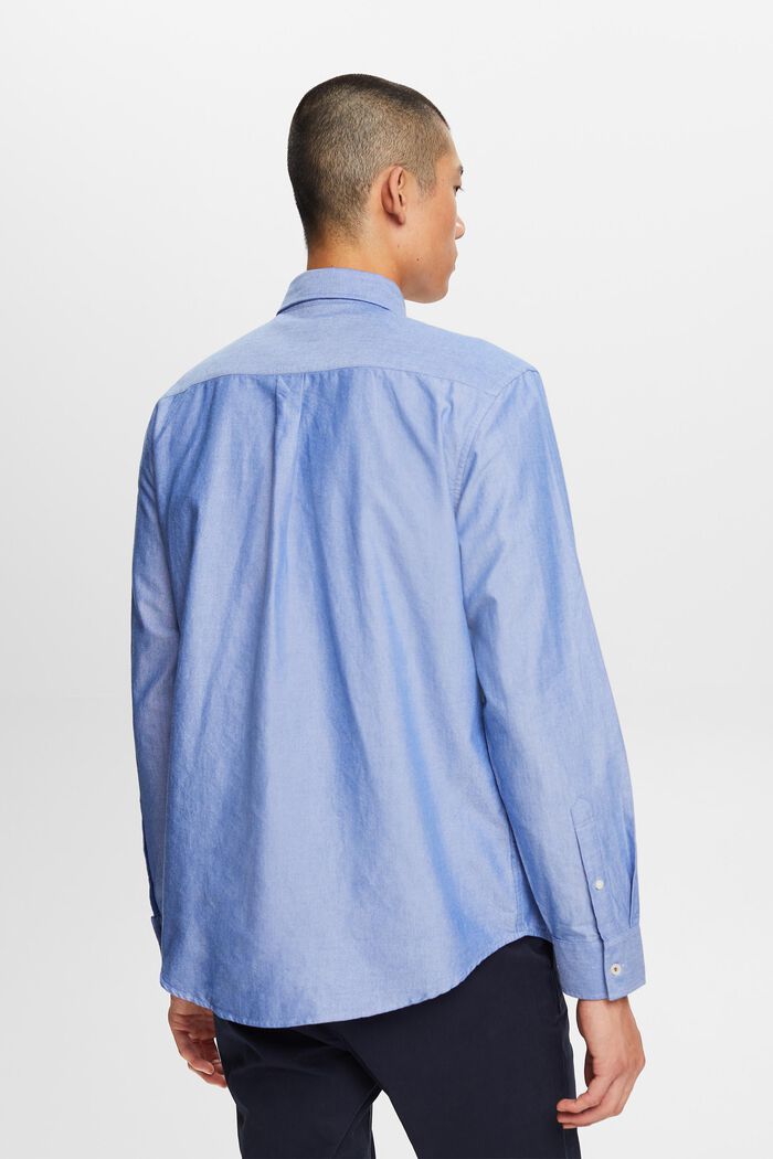 Button-Down-Hemd aus Baumwollpopeline