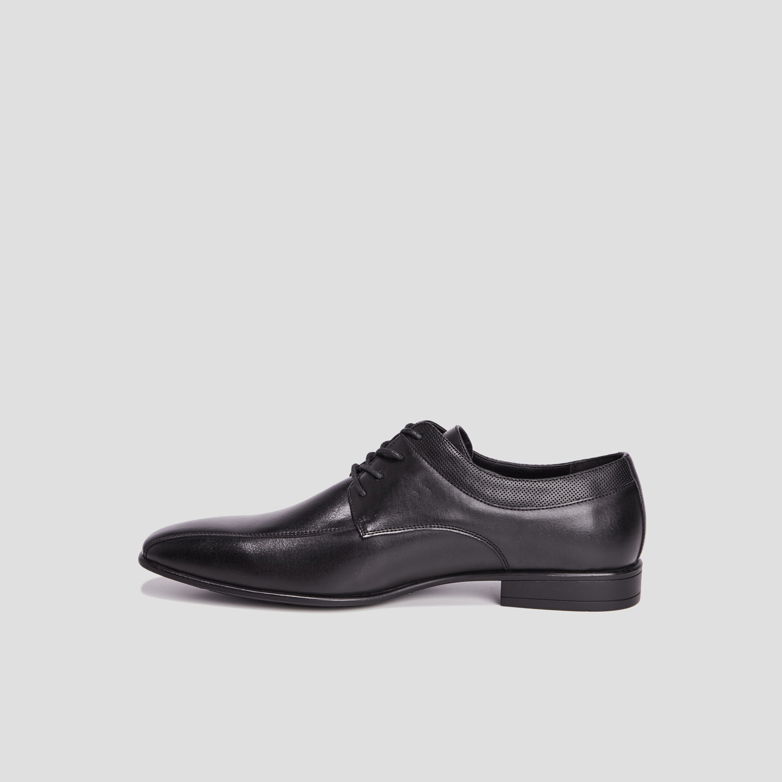 Derbies à bouts carrés noir homme | La Halle