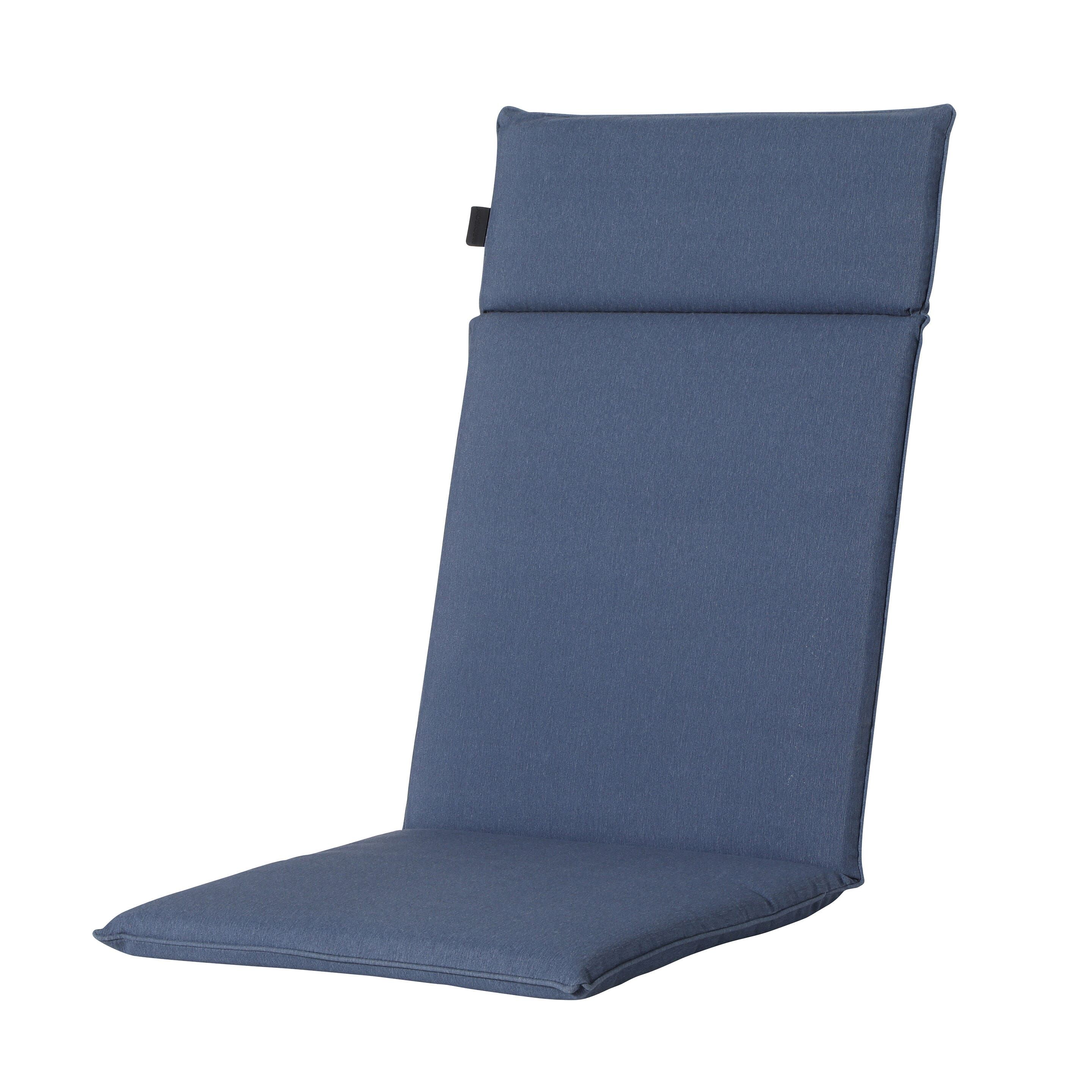 Madison Outdoor Panama Saphirblau 120 x 50 Kissen mit hoher Rückenlehne